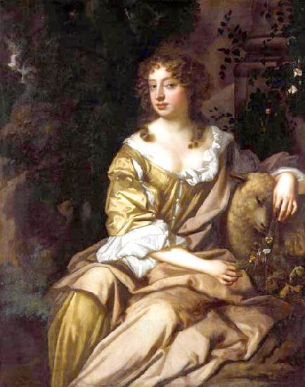 Sir Peter Lely Portrait of Nell Gwyn China oil painting art